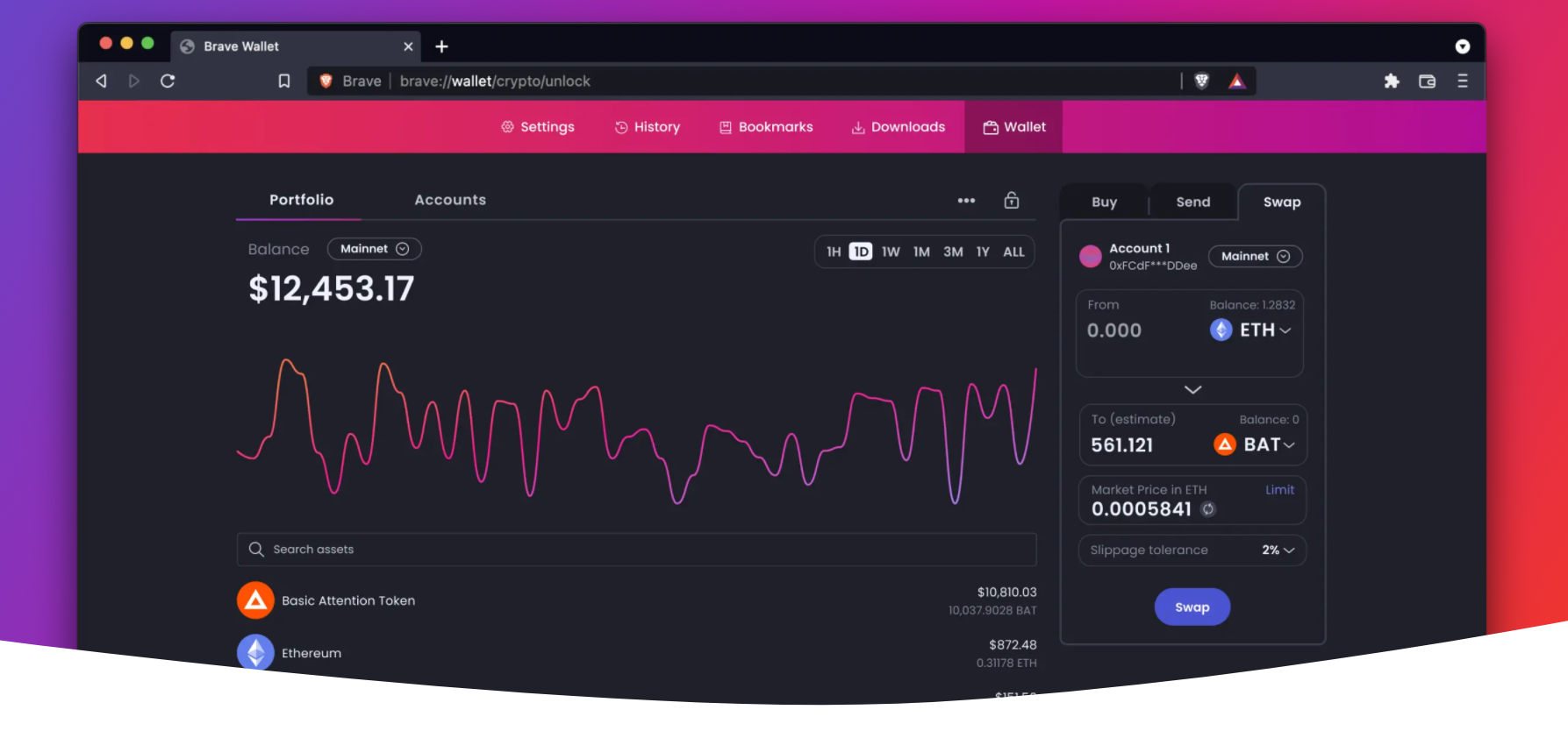 brave web browser crypto wallet