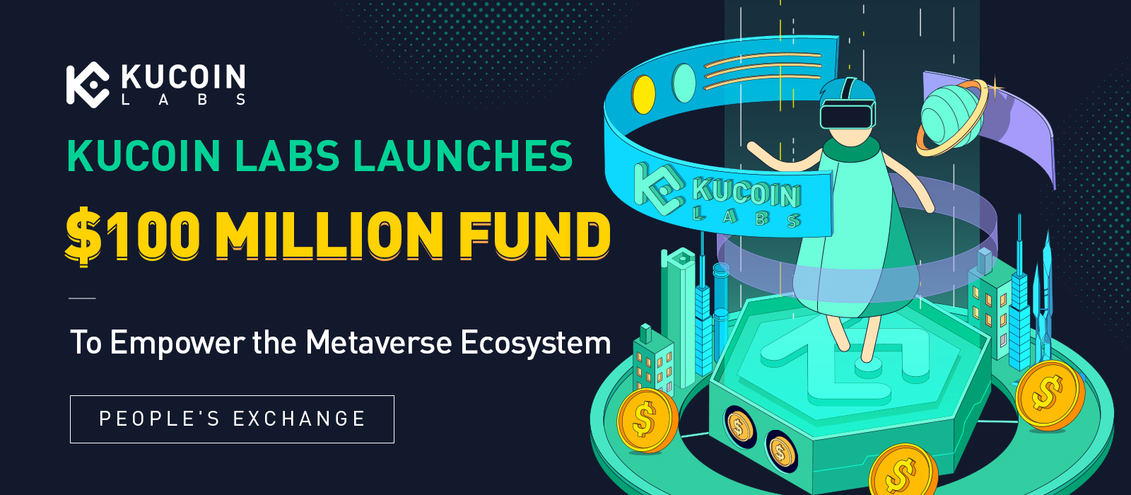 kucoin labs launches $100M fund