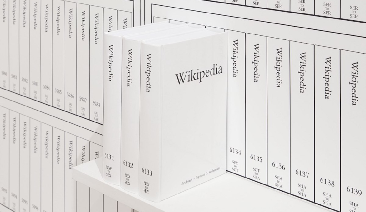 wikipedia first edit NFT
