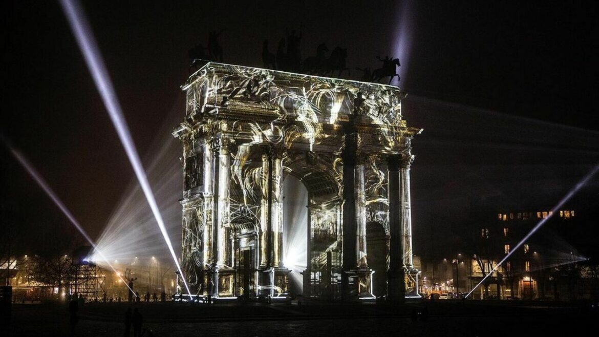 arch of peace milan nft metaverse