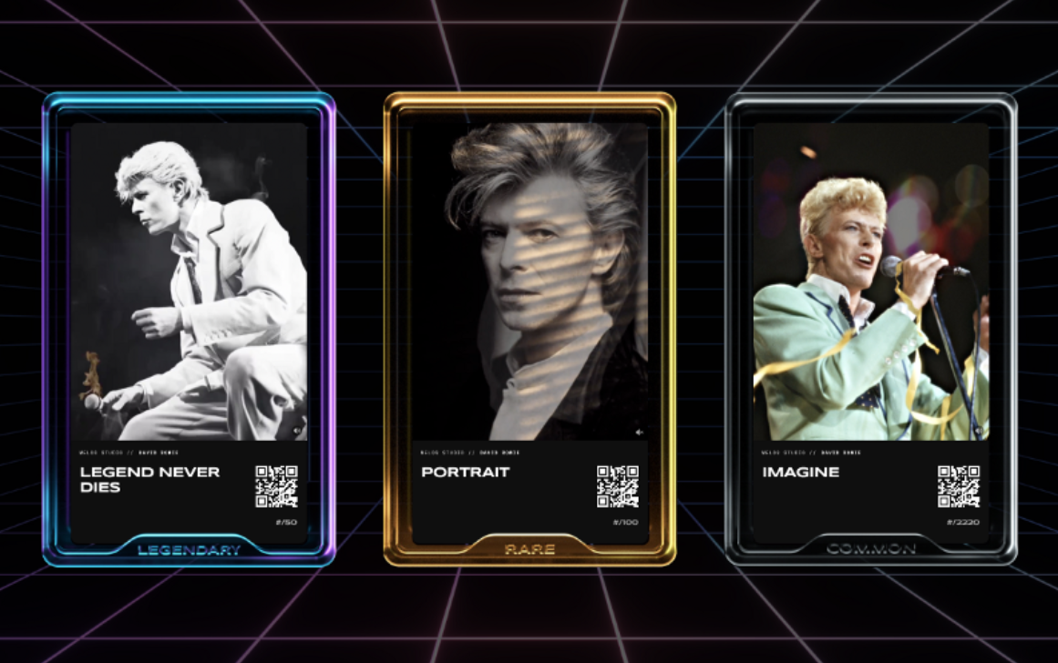 david bowie nft collection