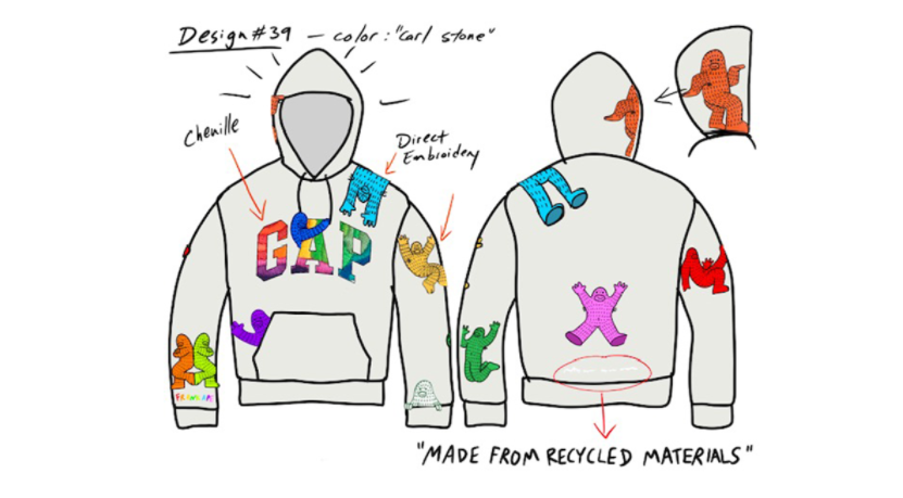 gap nfts hoodie tezos