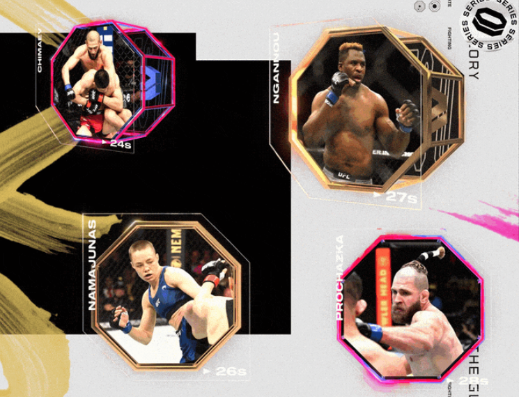 UFC strike nft collection