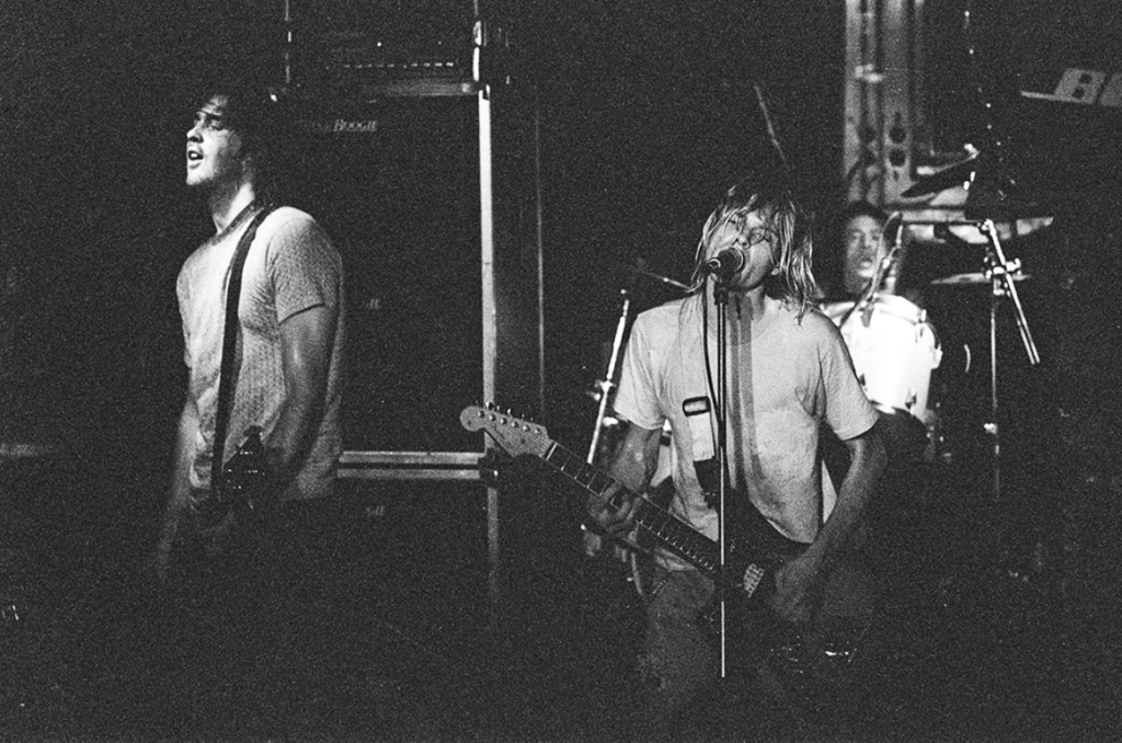 Nirvana NFT black and white