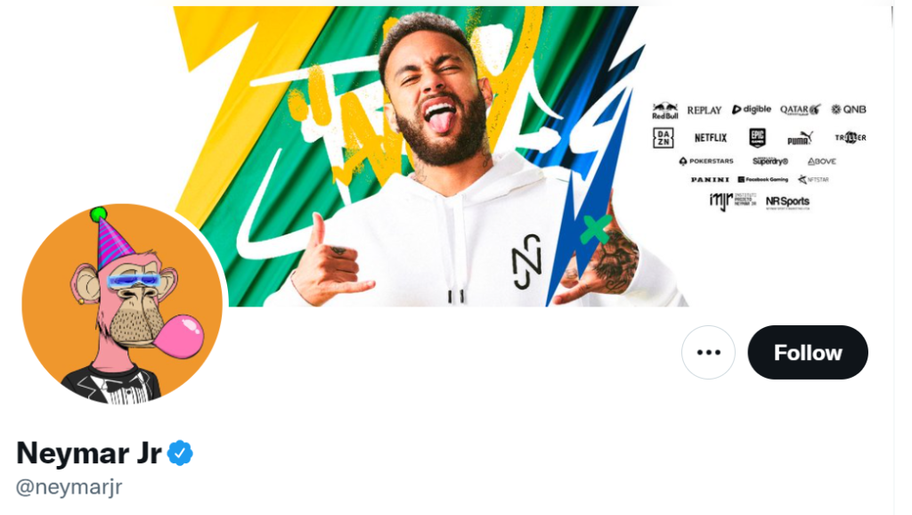 Neymar NFT Bored ape yacht club NFTs
