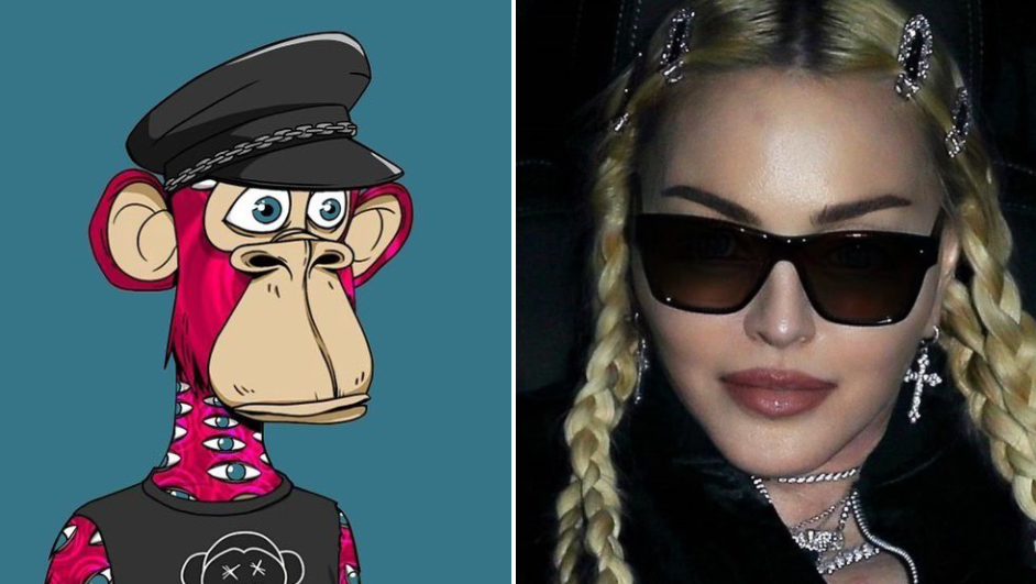 madonna bayc nft