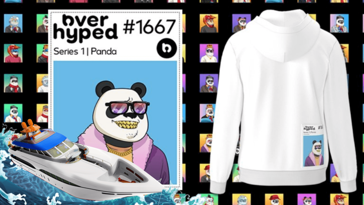 overhyped panda nfts yacht
