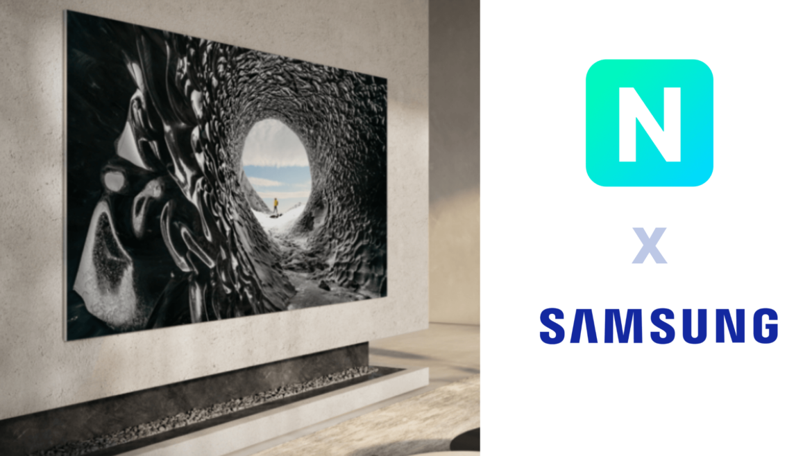 nifty gateway samsung nft tv