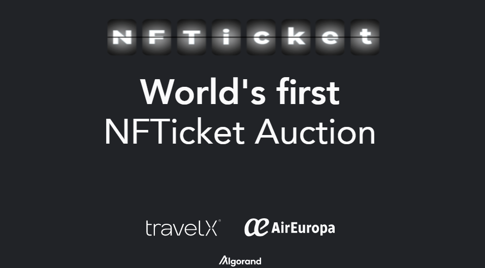nftticket flight travelx air europa
