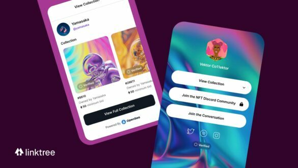Linktree Enters Web3 with New Set of NFT Features - Cryptoflies News