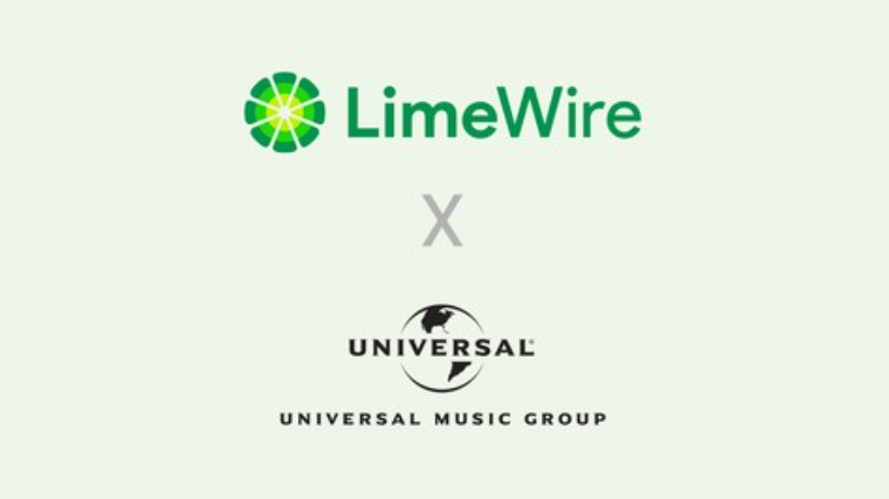 limewire universal music group nft marketplace