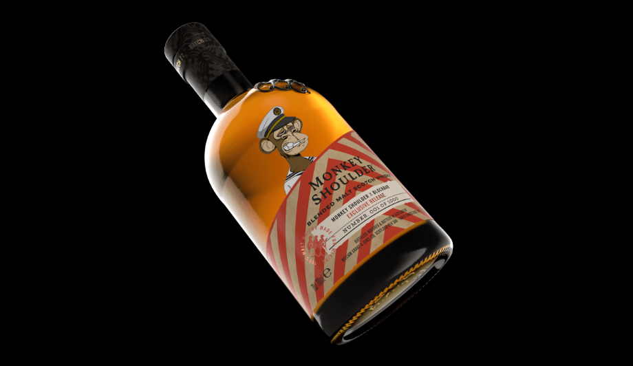 monkey shoulder nft bored ape