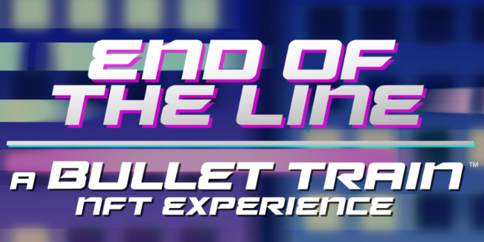 bullet train movie nft experience