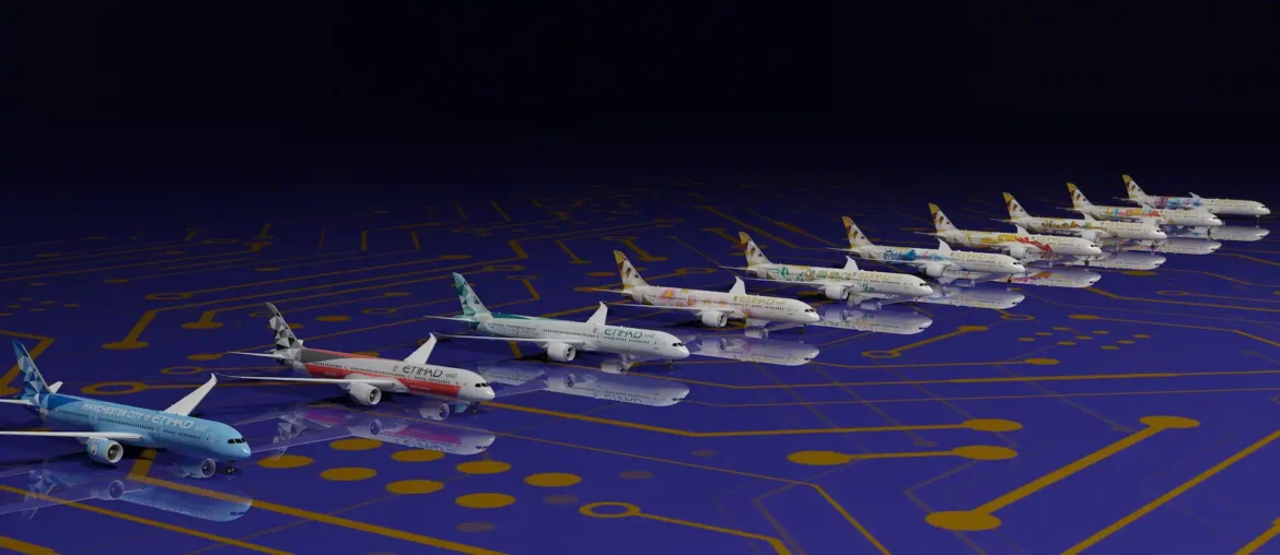 eithad airways nft collection