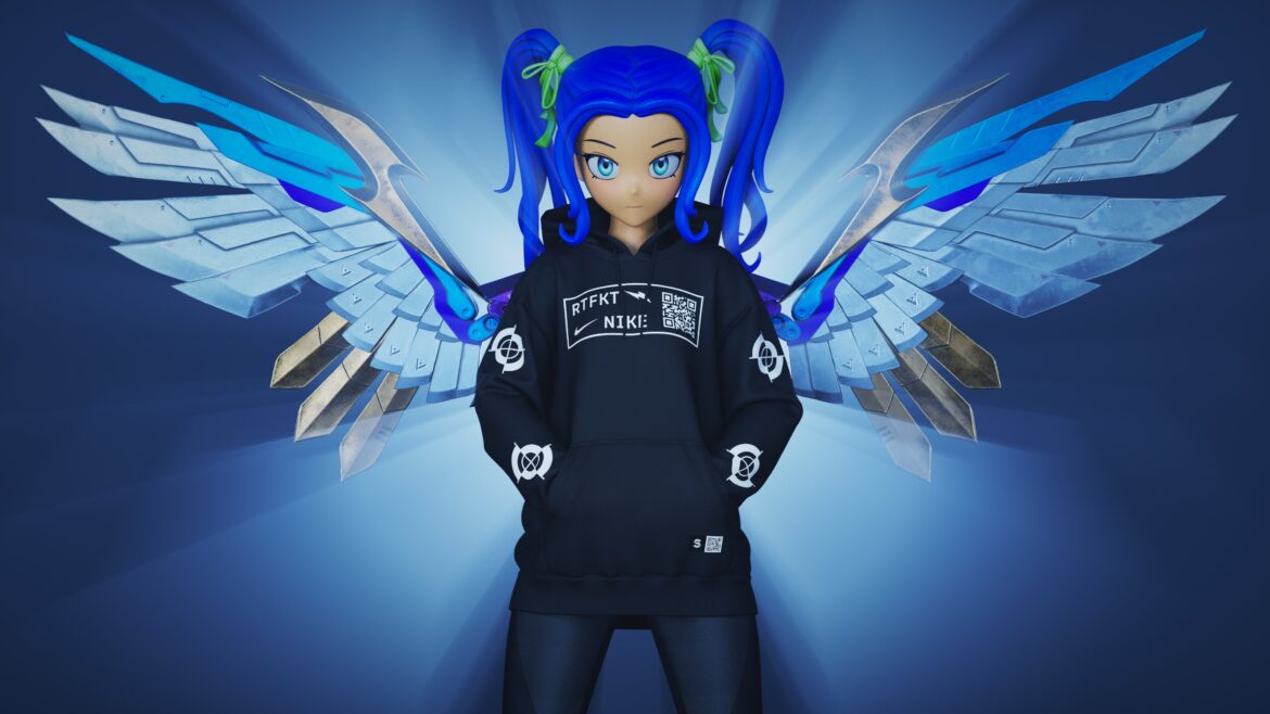 nike rtfkt ar hoodie nft