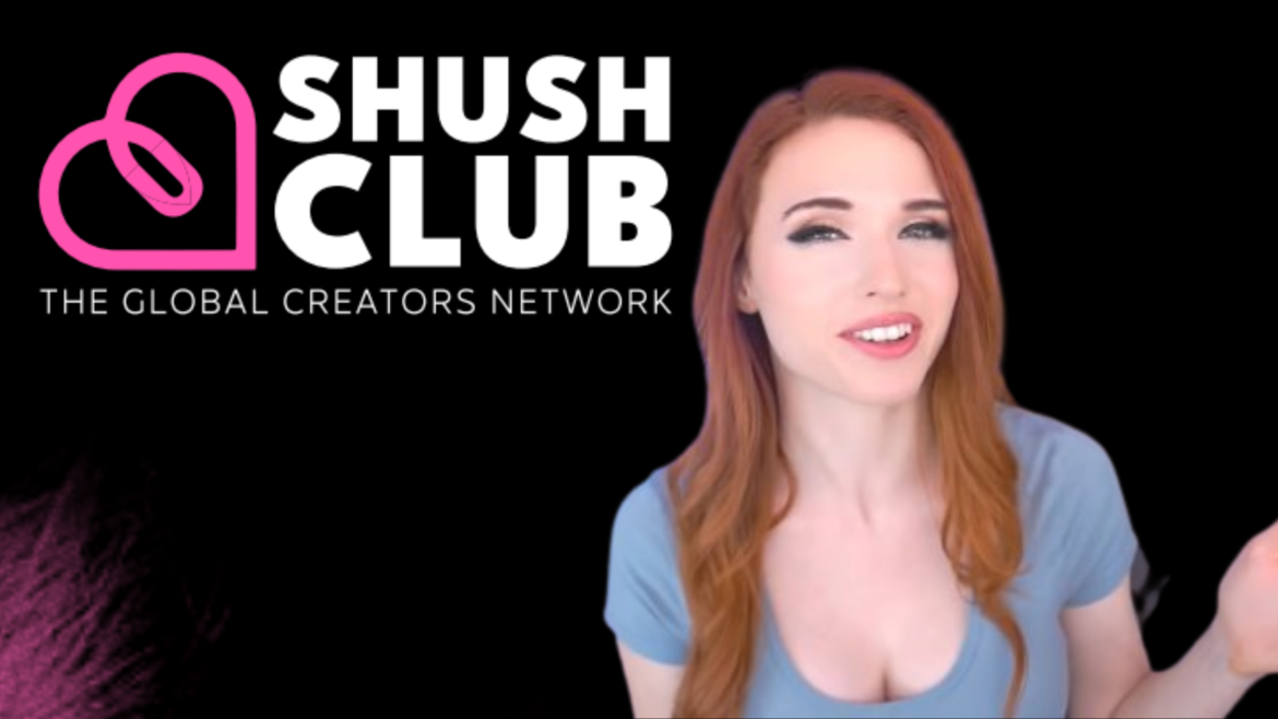 shush club nft marketplace amouranth