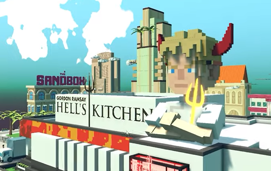 gordon ramsey hell kitchen metaverse sandbox