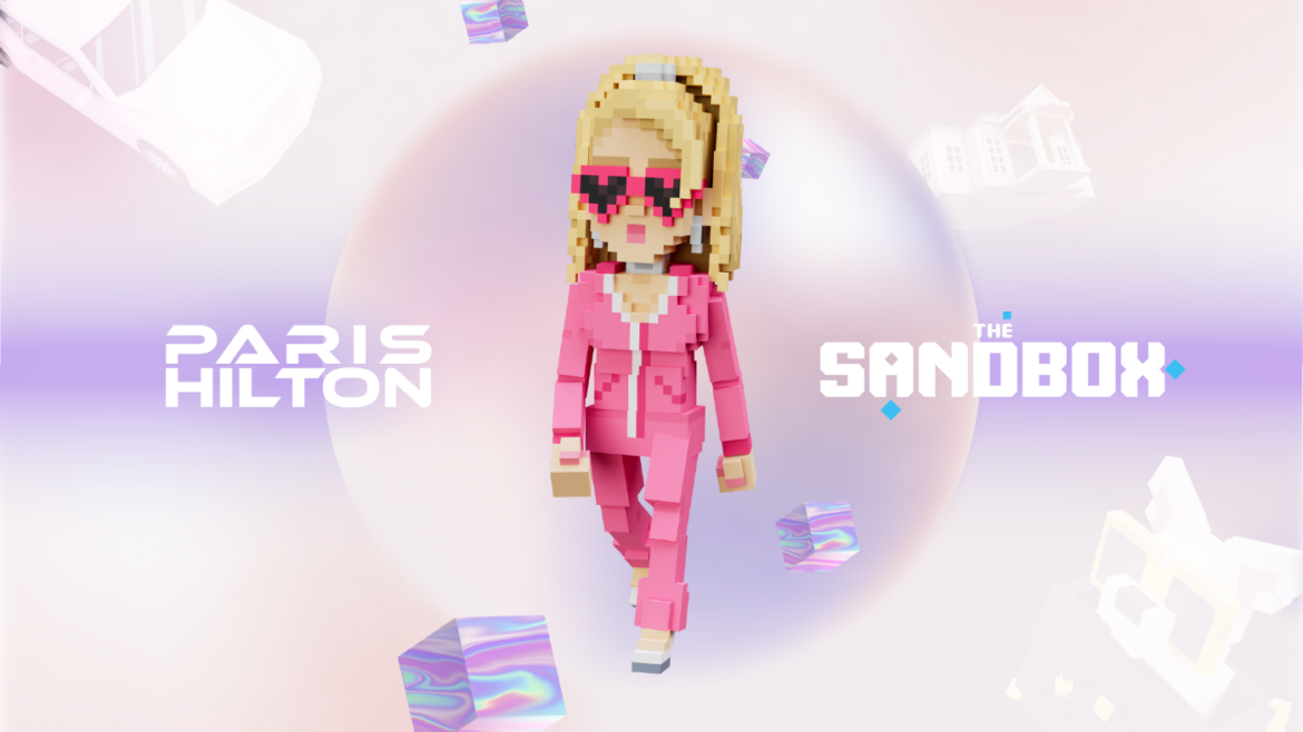 paris hilton the sandbox nfts metaverse