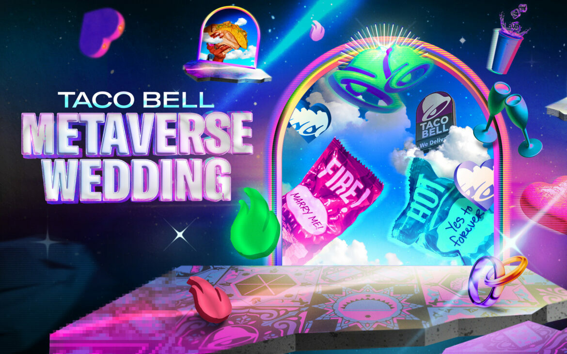 taco bell metaverse wedding