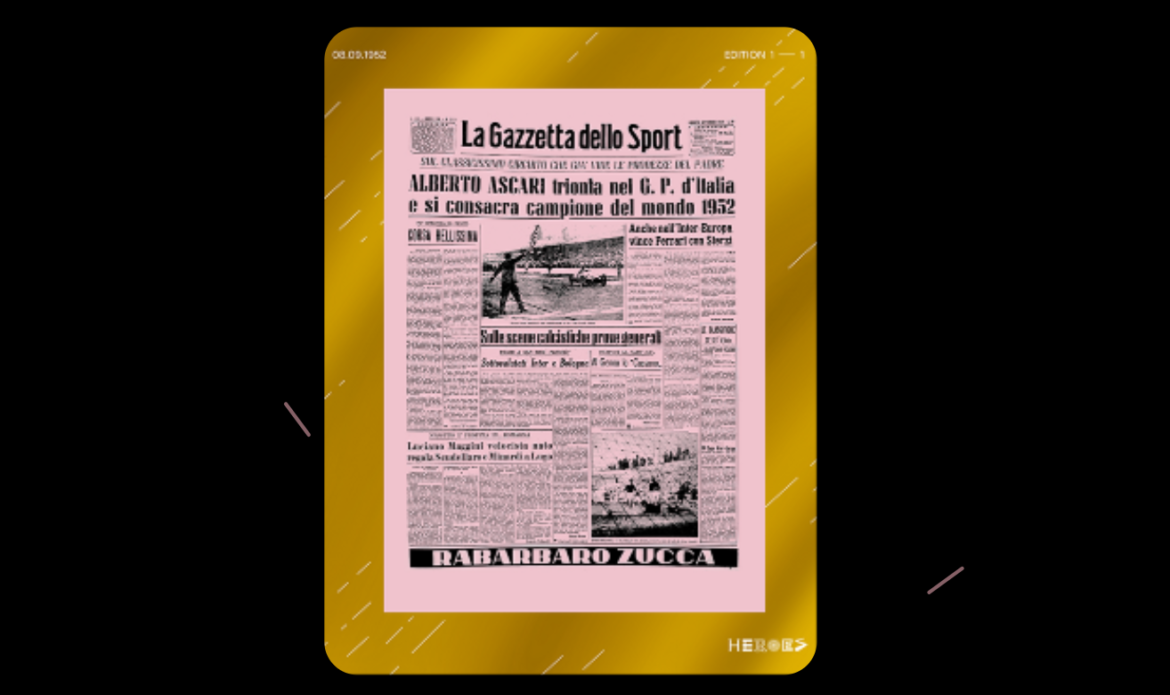 gazzetta dello sport nfts