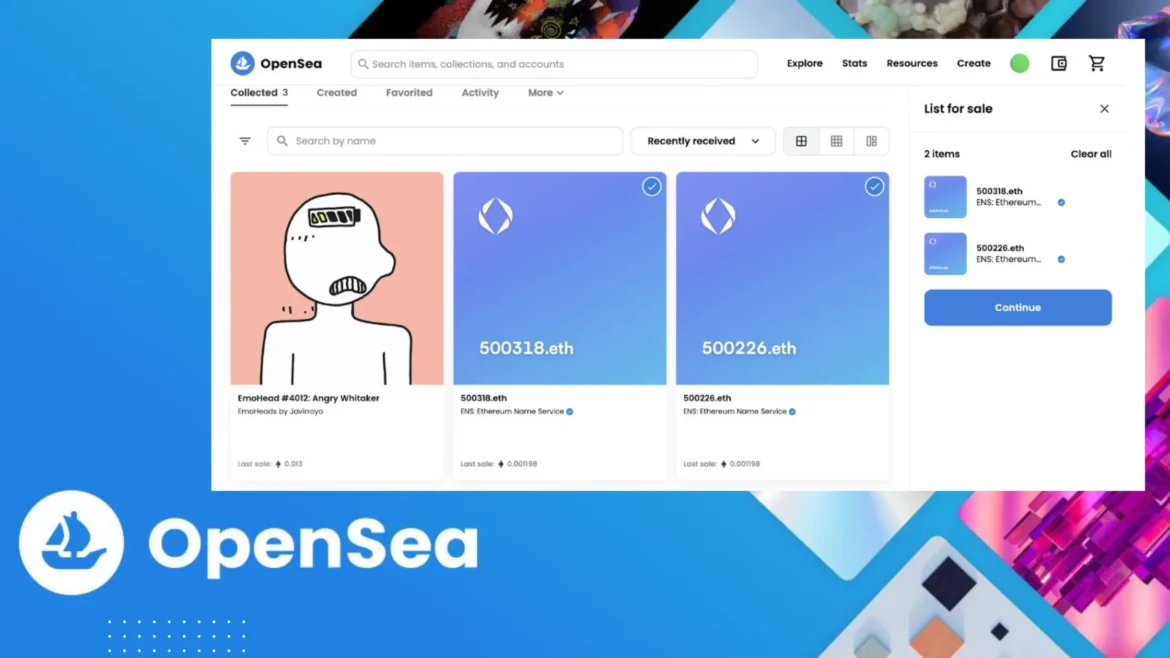 opensea nft bulk listing buying