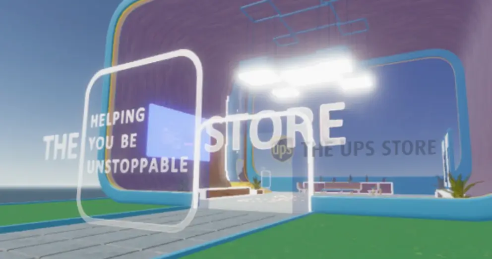 ups store metaverse