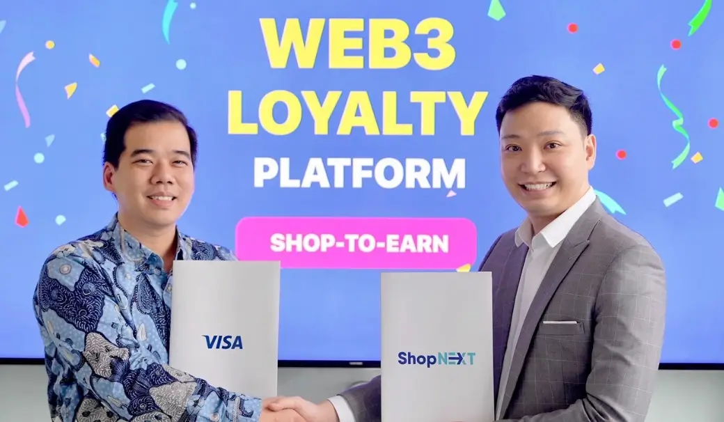 visa shopnext web3 loyalty platform