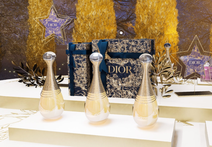dior beauty virtual store metaverse