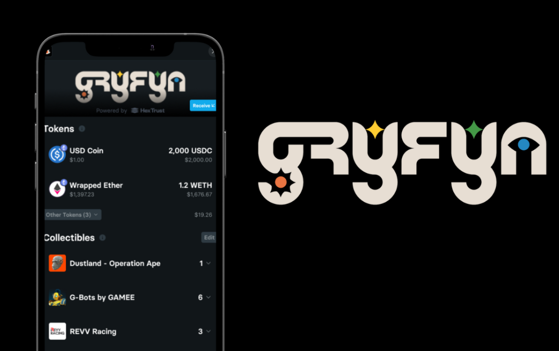 gryfyn nft custodial multi chain wallet