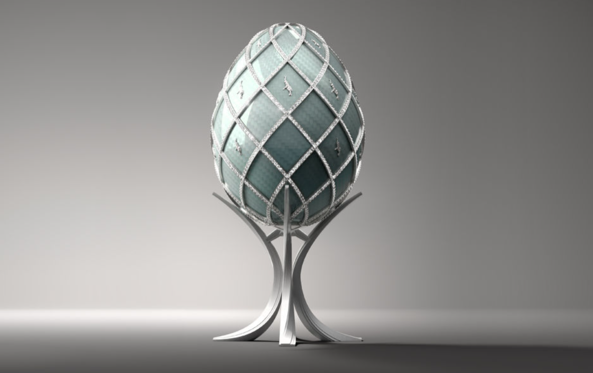asprey bugatti egg nft collection bitcoin