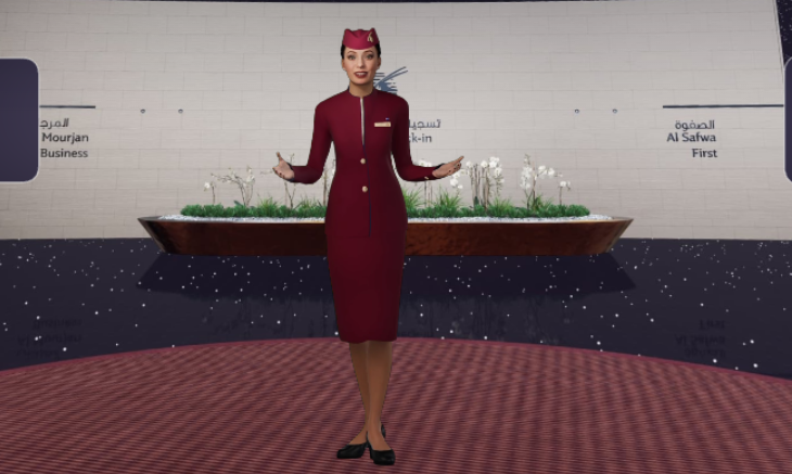 qatar airways qverse metaverse