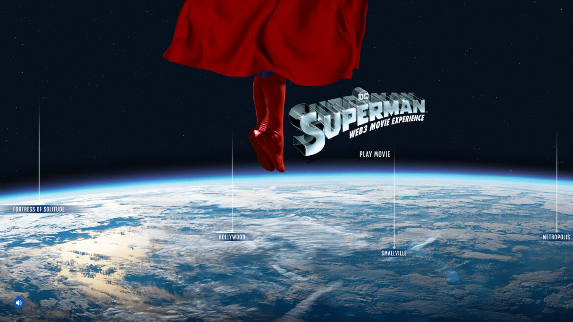 warner bros superman movie nft experience