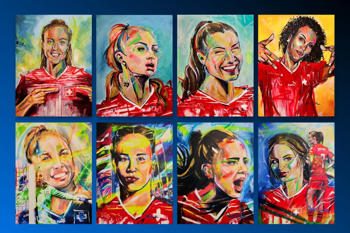 credit suisse woman football nft collection