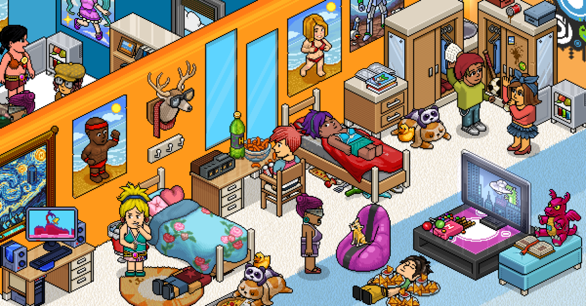 habbo metaverse user generated content