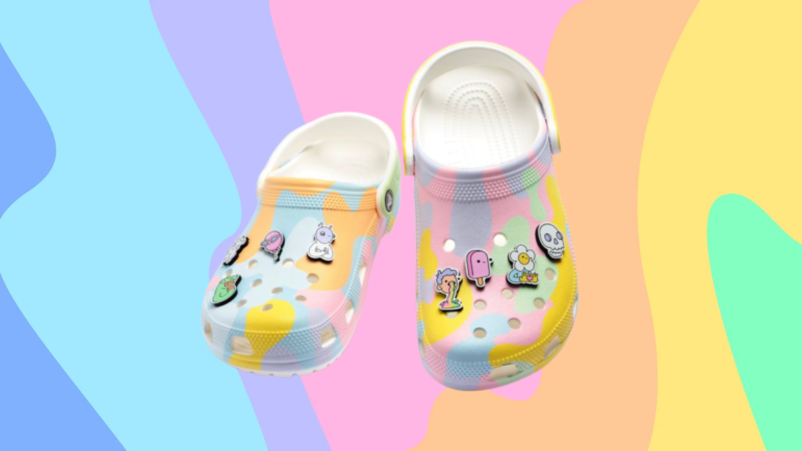 crocs doodles nft classic clog