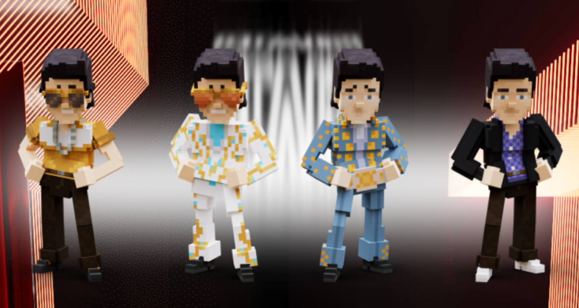 elvis presley nft avatar collection