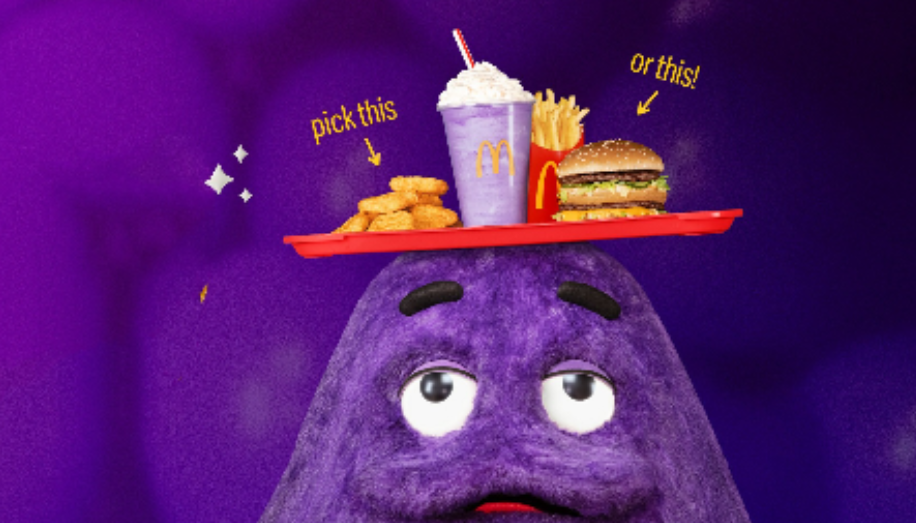 mcdonalds singapore grimace nfts