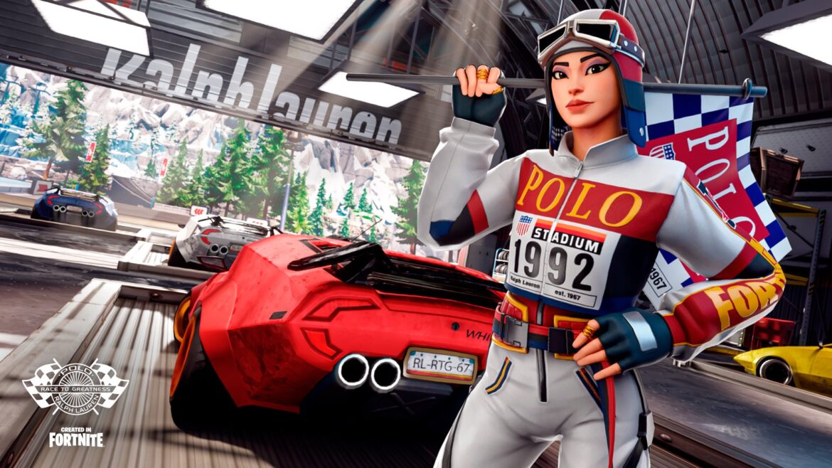 ralph lauren fortnire race to greatness metaverse