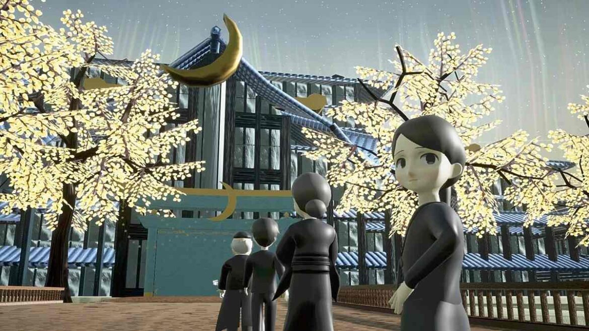 japan metaverse cemetery