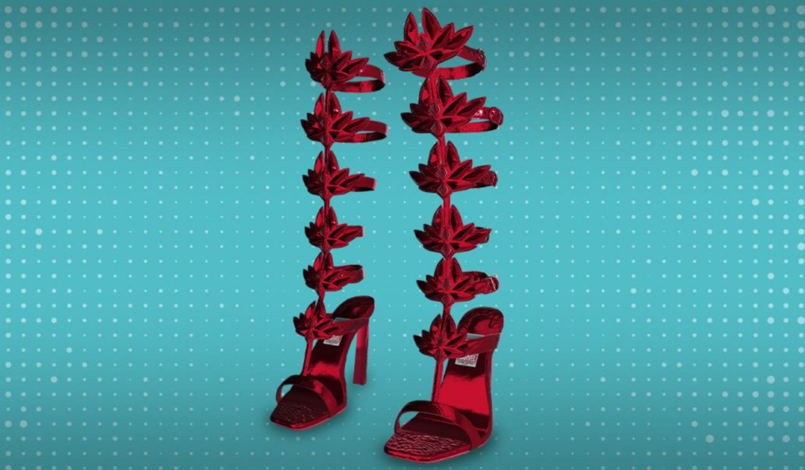Christian Louboutin marvel nft fashion collection