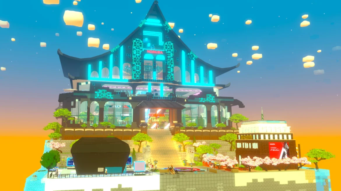 nomura laser digital metaverse botanical garden the sandbox