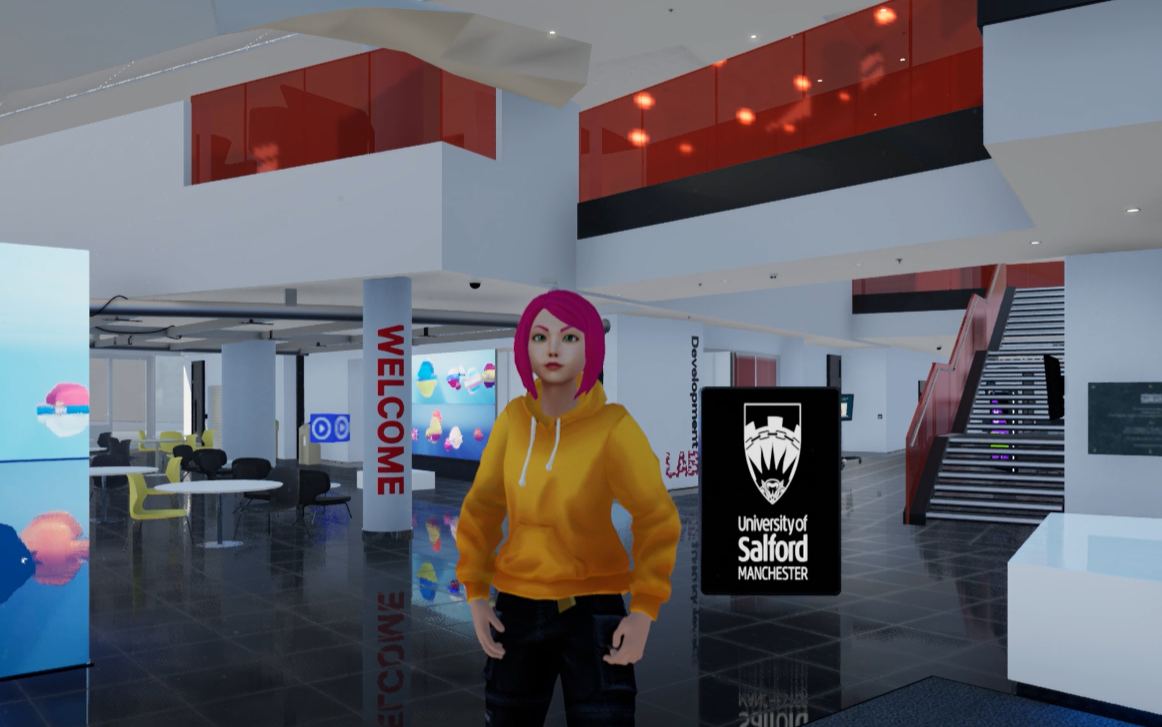 university of salford metaverse campus