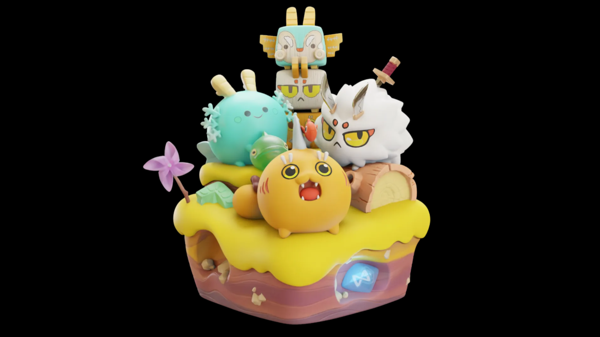 nft game axie infinity launches merch store