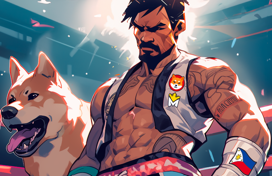 shiba inu manny pacquino boxing nft shibarium