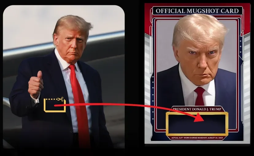 donald trump mugshot nft collection
