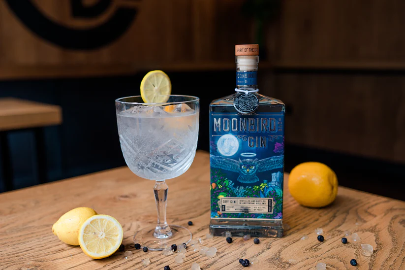 moonbirds nft gin bottle moonbird gin