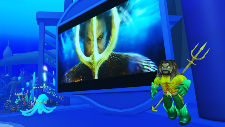 warner bros aquaman metaverse experience roblox
