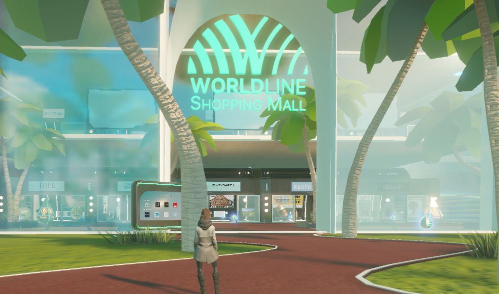 worldline shopping mall metaverse