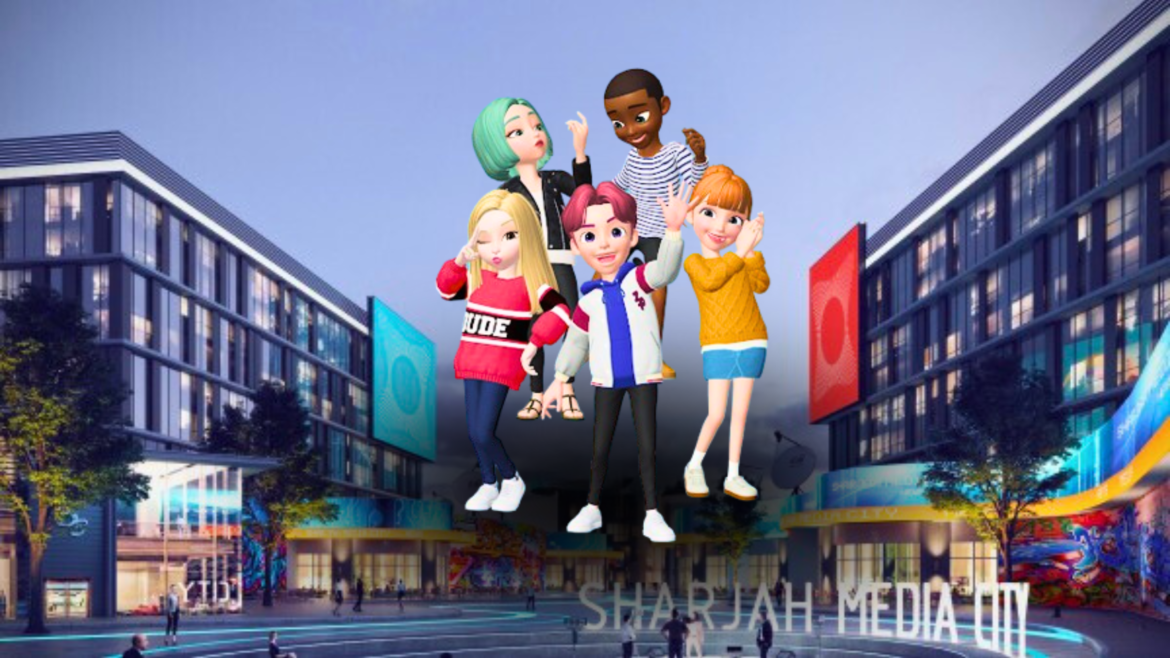 zepeto sharaja media city uae metaverse