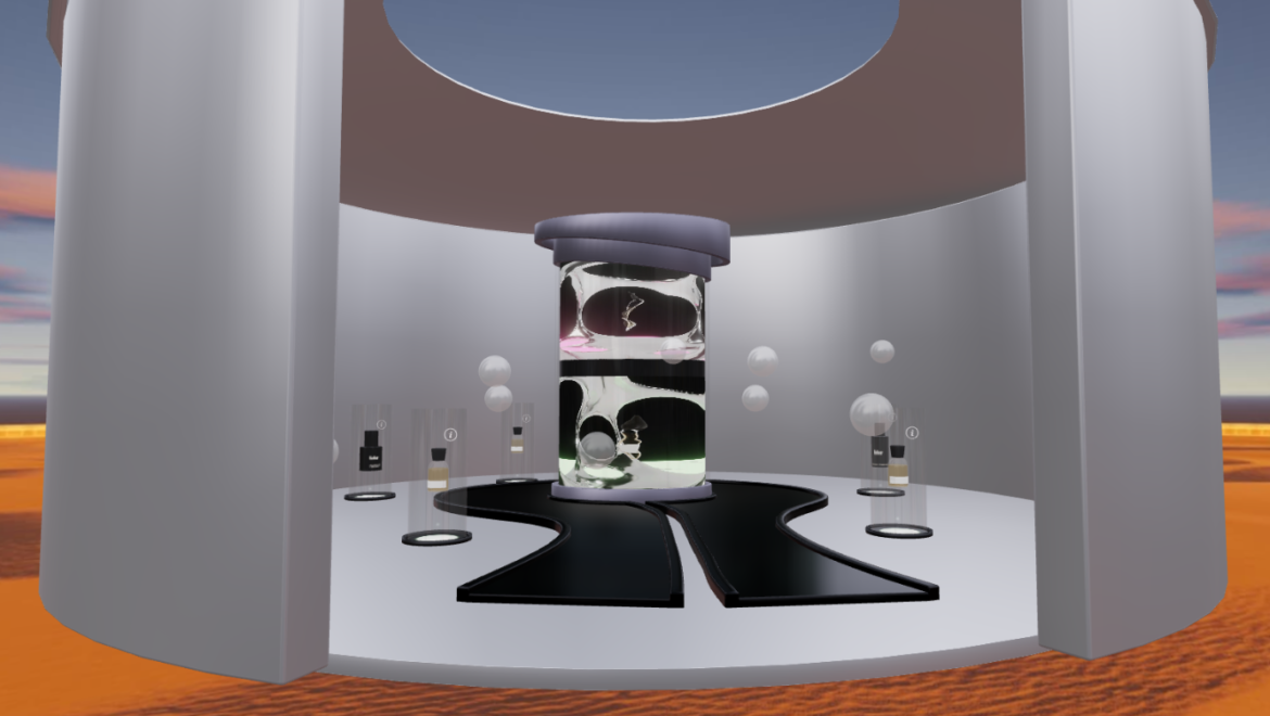 gabar london fragrance brand virtual store metaverse